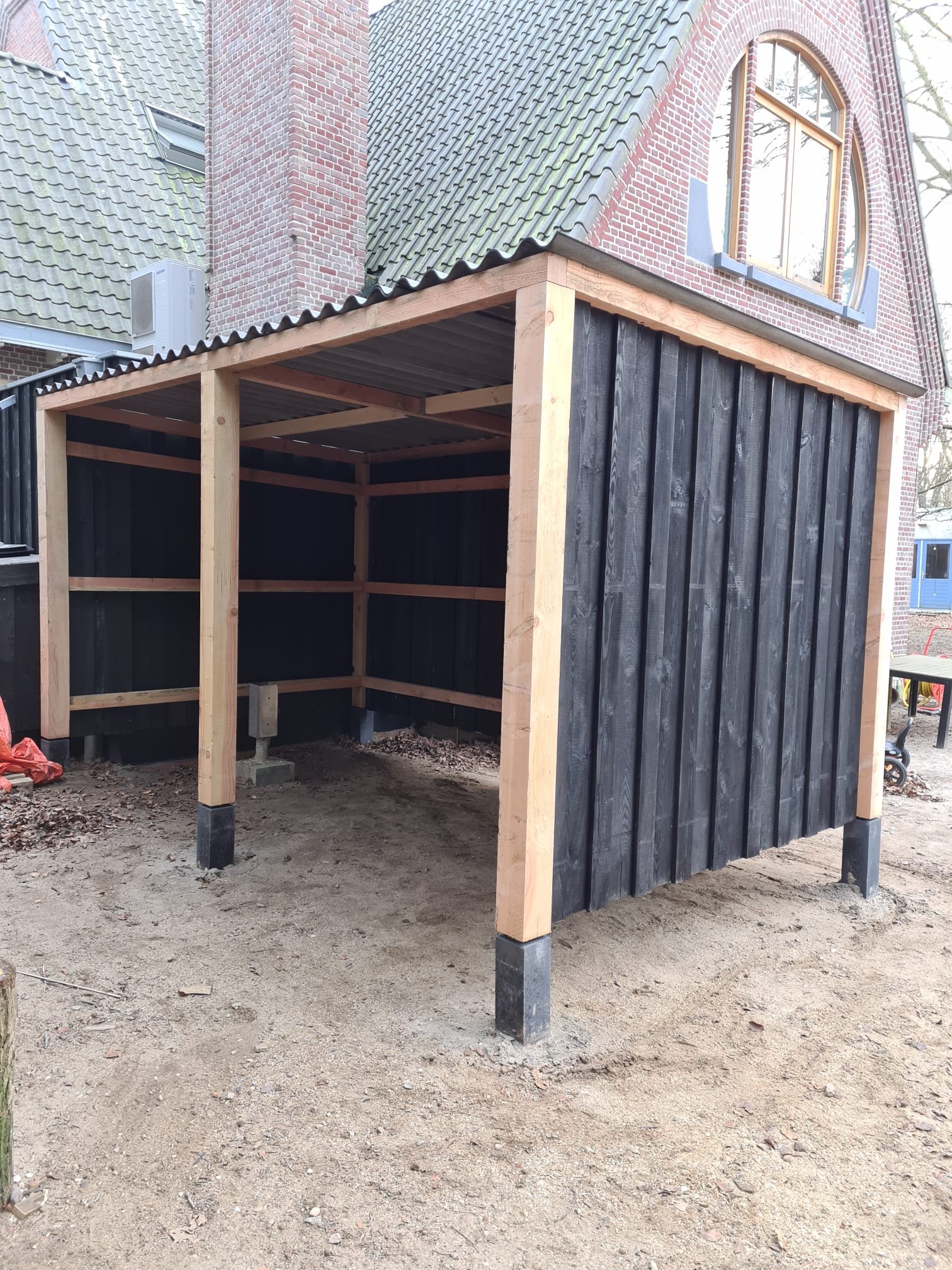 Nieuwbouw — schuur project 2